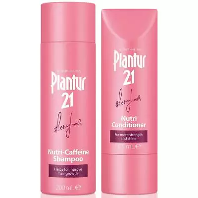 Plantur 21 #longhair Shampoo Conditioner Set Improves Hair Growth 375ml • £19.49