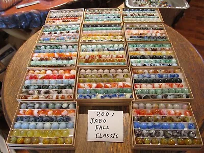 100 Brand New Mint 2007 Jabo Fall Classic Special Run Marbles • $29.95