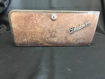 1950s Packard Cavalier Glove BoxCompartment Complete W/ Packard Badge • $125