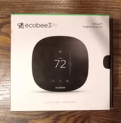 EcoBee3 Lite Smart Thermostat - Black - EB-STATE3LT-02 • $84.99