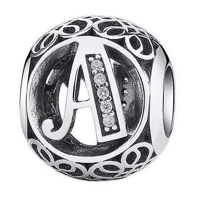 Authentic PANDORA Vintage Letter A Openwork Charm - RETIRED • $46.95