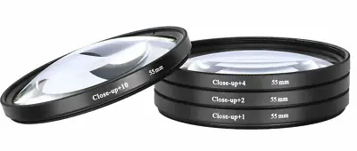 Macro Close Up Lenses Lens Filters For Panasonic Lumix DC FZ-82FZ80FZ72 FZ70 • £22.99