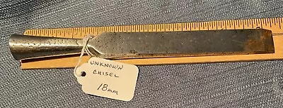 Vintage Woodworking Straight Chisel 18mm Unknown Maker No Handle • $3.99