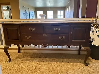 Vintage Ethan Allen Queen Anne Sideboard #11-6207 • $1009