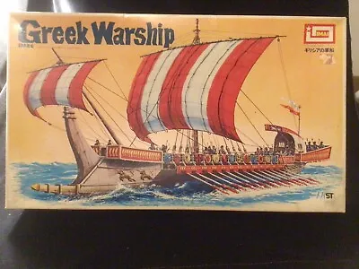 Imai Greek Warship Model Kit 1973. • £14.25