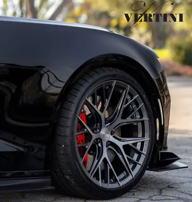 20'' Vertini RFS2.1 Brushed Gunmetal Staggered Wheels For Camaro SS LT LS ZL1 • $1880