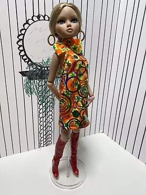 Just A Go Go 7 For Your Ellowyne Wilde Tonner Fashion Doll 16” Outfit W/ Booties • $23