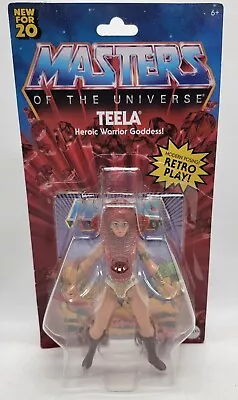 Vintage MOTU Masters Of The Universe TEELA With New Origins Weapons ( READ ) • $15.99