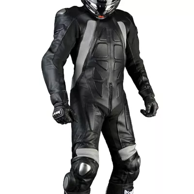 New Batman Leather Suit Men Batman Style Motorbik Motorcycle Racing Leather Suit • $285