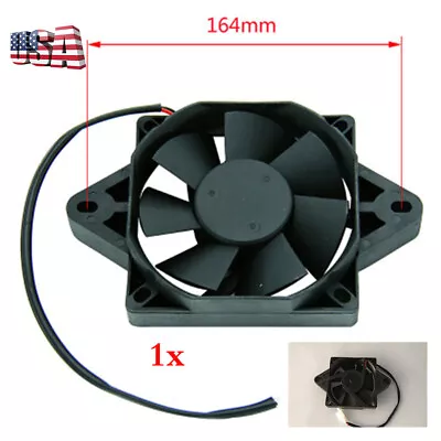 Electric Radiator Cooling Fan Engine Oil Cooler For 12V Motorcycle ATV Dirt Bike • $20.57