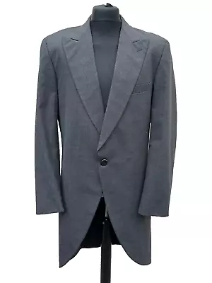 Ralph Lauren Chaps Ex-Wedding Hire Grey Formal Morning Tail Coat 42  Chest • $27.29