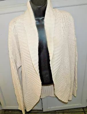 Mossimo Natural Knit Cardigan Sweater Women's Sz M • $7.99