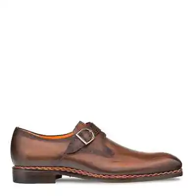 NIB Men's Mezlan Monk Strap Dress Shoe In Chocolate S20416 • $325