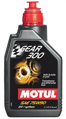 MOTUL Gear 300 75W-90 Oil Transmissions Differential Car Motorbike Competizione1 • $21.82