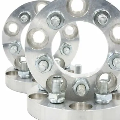 5x112 To 5x108 / 5x4.25 US Wheel Adapters 1  Thick 14x1.5 Studs 57.1mm X 4 Rims • $211.99