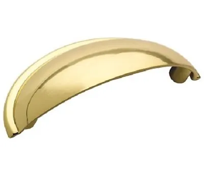 Cup Pull Cabinet Hardware Brass Davidson PN0601V • $2.49