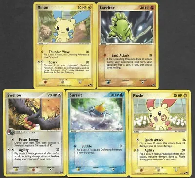 $5.99 • Buy 🔥NM COMPLETE Pokemon POP SERIES 1 Common Card PROMO Set (5 Cards) Pack Fresh🔥