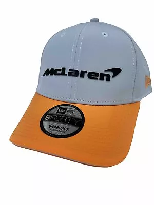 New Era McLaren Adjustable Hat Gulf Formula 1 Racing F1 Snapback 9Forty Indy New • $44.17