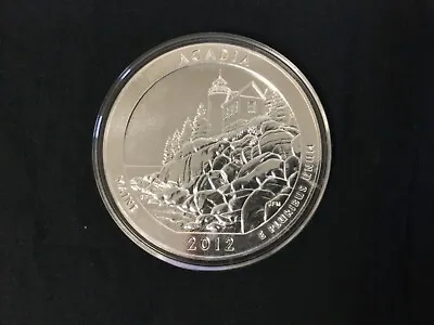 2012 America The Beautiful - Acadia!!! - 5 Oz Silver Coin!!! • $239.99