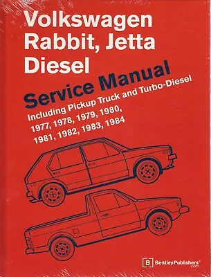 1977-1984 Volkswagen RabbitJetta Diesel Repair Service Manual Book VRD4 • $108.95