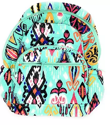 Vera Bradley Quilted Cotton Essential Backpack Pueblo Southwestern Print NWT • $69