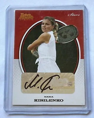Ace Authentic Sticker Signature Of Former Tennis Star Maria Kirilenko. • $25.83