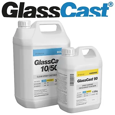 £91.75 • Buy Clear Epoxy Resin For River Tables Deep Casting & Art GlassCast 50  - 5KG Kit