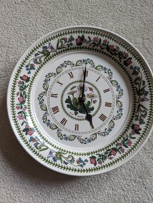 £9.50 • Buy Portmerion Botanic Garden Wall Clock