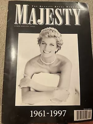 Majesty Magazine Commemorative Issue Princess Diana • $5