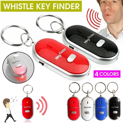 £3.02 • Buy LED Whistle Car Key Finder Seeker Locator Find Lost Keys Keyring Gadgets