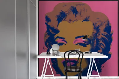 3D Graffiti Marilyn Monroe Wallpaper Wall Mural Removable Self-adhesive 919 • $80.95