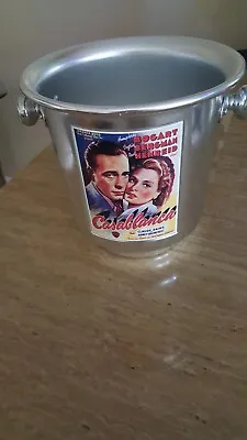 Pottery Barn Wine Casablanca Cooler Ise Bucket Chiller TCM  Italy Classic Movie • $15.99