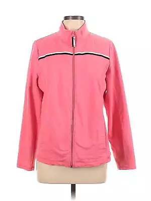 Made For Life Women Pink Track Jacket L • $20.74