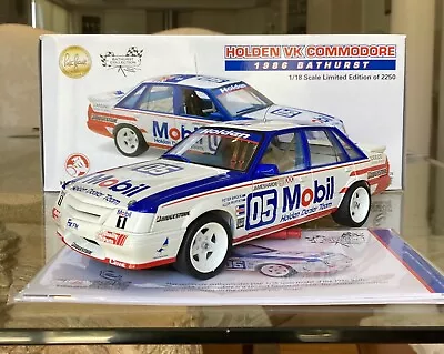 Classic 1:18 Holden VK Group A SS Commodore Brock Moffat Bathurst 1986 Model Car • $679