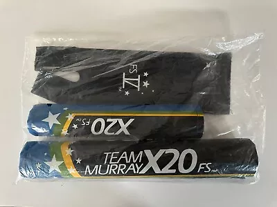 Team Murray X20FS Pad Set Bicycle BMX Old School Black W/ Blue Foam NOS • $25