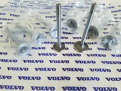 Volvo B18 Intake & Exhaust Valve Set 8 - P1800 - 122S - 142S - 144S - 145S - 544 • $149.95