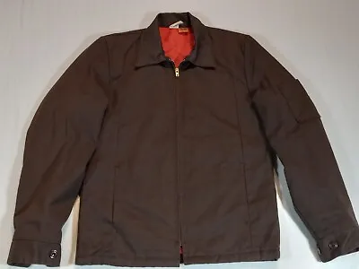 Men Small Vtg 70s WRANGLER BIG BEN Brown Twill Work Jacket • $69.95