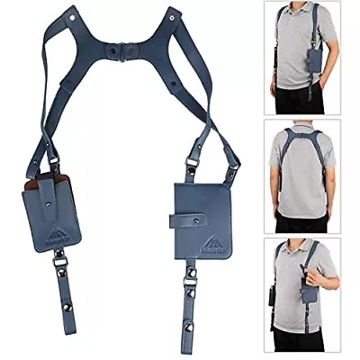 Anti-Theft Hidden Underarm Strap Wallet Pocket Holster Phone Shoulder Holster... • $36.54