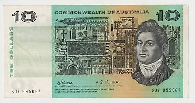 1968 Comm Of Australia $10 Dollars Banknote Phillips/Randall  R303 - Fine #31730 • $28