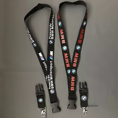 2PCS NEW Quick Release Lanyard Keychain Fit For BMW MOTORSPORT M Power • $9.99