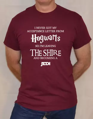 Harry Potterlord Of The Ringsstar Warsfun T -shirt • £14.99