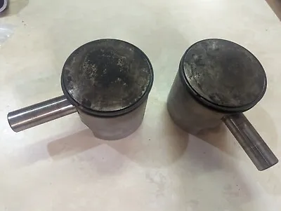 Vintage Ski Doo Snowmobile Pistons (2) '80 Everest Rotax 503 • $99.99