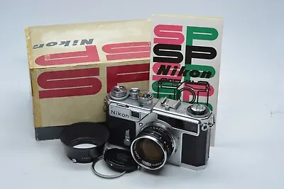 $2299.90 • Buy [MINT In Box 622xxxx] Nikon SP Late Model Titanium + S.C 5cm F/1.4 Lens JAPAN