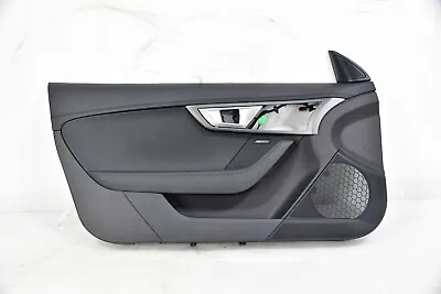 2014-2020 Jaguar F-type Front Left Inner Door Trim Panel W/meridian Sound Black • $324.79