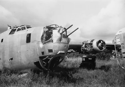 WW2 WWII  Photo B-24 Boneyard Liberator Bomber USAAF   World War Two / 5470 • $5.99