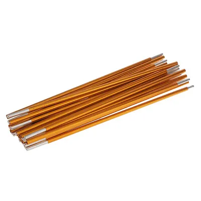 £18.84 • Buy Aluminum Alloy Replacement Spare Camping Tent Poles  Sections 385cm Gold