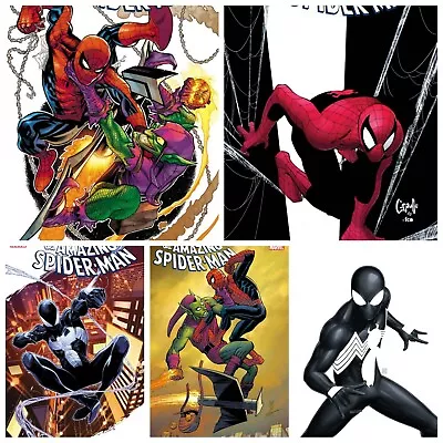 Amazing Spider-Man #50 Set Of 5 Romita Capullo Negative Variant PRESALE 5/22 • $24.95