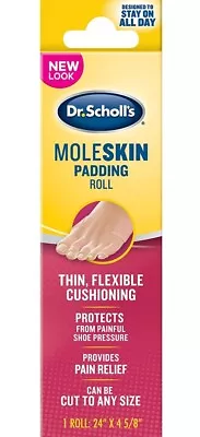 2 Dr. Scholl'S Moleskin Plus Padding Roll 1b • $6.99