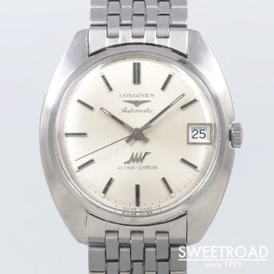 £1418.97 • Buy Longines Ultra Chron Ref.8071-2 Cal.471 Vintage ST.Steel Automatic Mens Watch