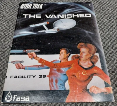 $27.95 • Buy Star Trek - The Vanished - Star Trek RPG FASA 2201